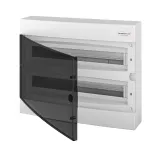 N2x24C, Щит навесной, 2 ряда, 48 мод., прозрач. дверца, IP40