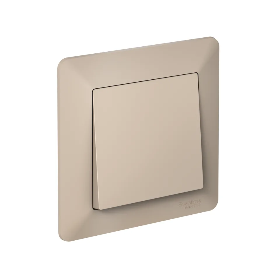 AtlasDesign AIR Systeme Electric 1-постовая рамка, песочный
