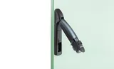 Ручка с рычагом для стальных ENUX/EMOX с логотипом ETA, RAL9005 + e-coating "black"