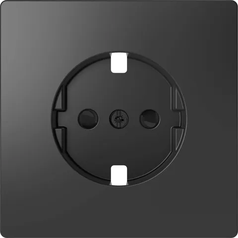 Лицевая панель Schneider Electric D-Life, центральная накладка для механизма розетки, антрацит, SD