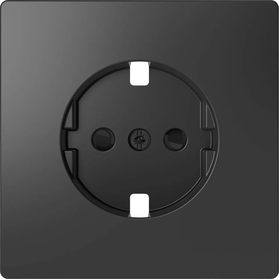Лицевая панель Schneider Electric D-Life, центральная накладка для механизма розетки, антрацит, SD