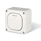 Выключатель 1P настенный с подсветкой 20A 250V M95(95x95mm) IP66 серия PROTECTA
