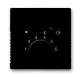 Basic 55 - Лицевая панель для термостата 1094U,1097U (шато-черный)