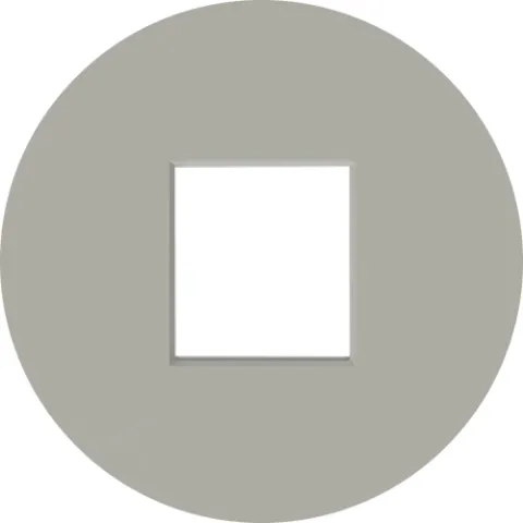 Накладка 1-я для розеток RJ45, TV, SAT, HDMI, матовый кашемир, серия D16