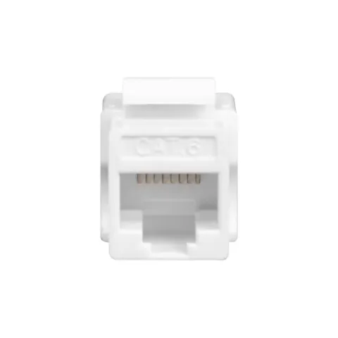 Модуль Keystone RJ45, cat. 6, UTP, 90 град., белый