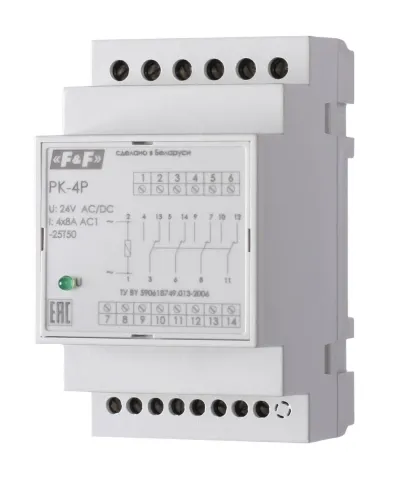 Реле электромагнитное PK-4P-230