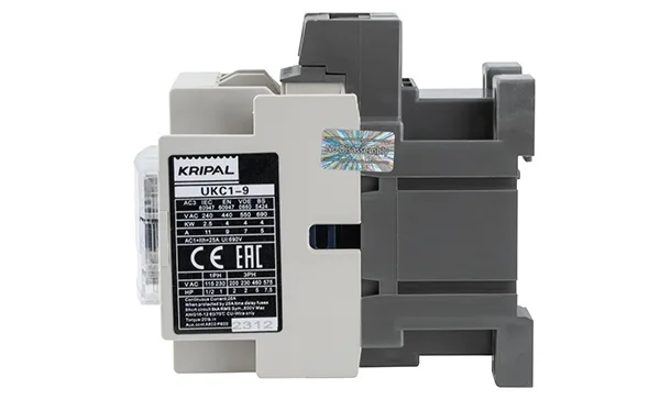 Контактор UKC1-9-11-110AC, 3P, 9A(AC-3), 25A(AC-1), 4kW(400VAC), Uк=110VAC, 1NO+1NC