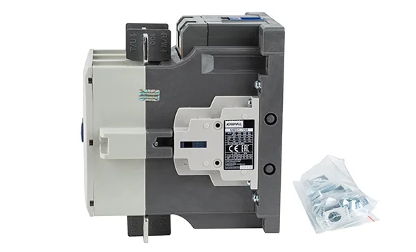 Контактор UKC1-150-22-230AC, 3P, 150A(AC-3), 200A(AC-1), 75kW(400VAC), Uк=220-240VAC, 2NO+2NC