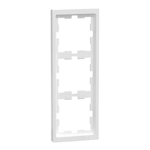Рамка Schneider Electric D-Life, 3-постовая, бел. лотос