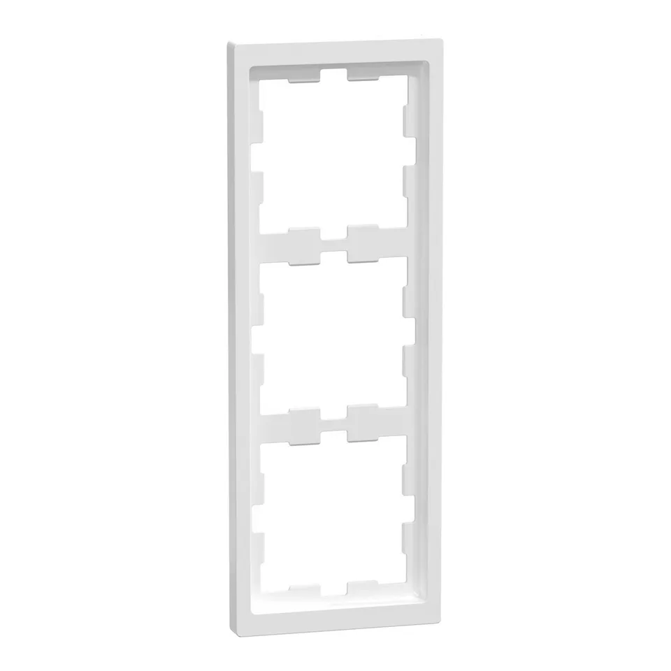 Рамка Schneider Electric D-Life, 3-постовая, бел. лотос