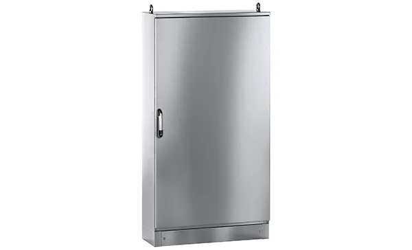 Щит ECOMP моноблочный 1200x600x400 (ВxШxГ) с монт. панелью, нерж. cталь, IP55