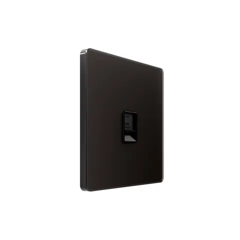 Компьютерная розетка Systeme Electric Infinity, информационная скрытой установки RJ-45 кат.5e, Полярная ночь
