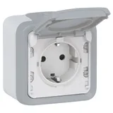 PLEXO - Розетка 2P+E нем.стд. IP55