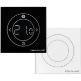 Терморегулятор электронный Теплолюкс Solus Zen Wi-Fi, белый с серебряной рамкой