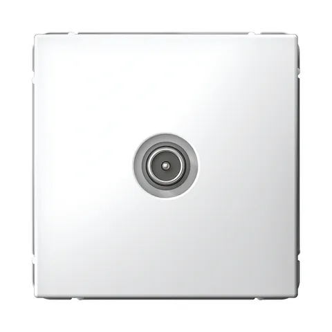 ТВ розетка Systeme Electric ArtGallery, TV оконечная 1DB, механизм, белый