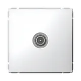 ТВ розетка Systeme Electric ArtGallery, TV оконечная 1DB, механизм, белый
