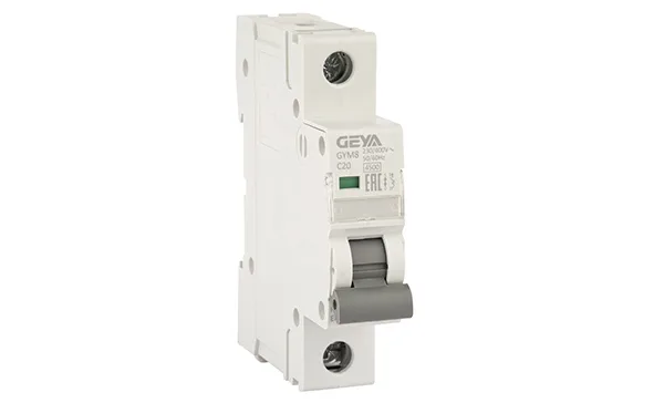 Авт. выключатель GYM8-1P-20C, 1P, 20A, хар-ка C, 4,5kA, 1M