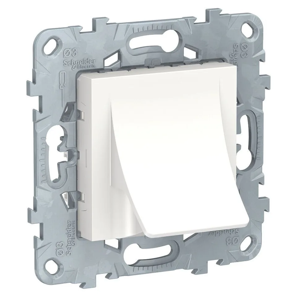 Вывод кабеля Schneider Electric Unica, NEW, 16 А, белый