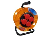 Удлинитель на катушке MAK-034A макс. 3х2.5, 50 м, 4x250V IP44, катушка ПВХ (пустая)