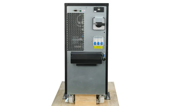 ИБП Kehua KR11 Plus, 10kVA/9kW, ЖК-дисплей, без АКБ, коннекторы для подключения внутренних АКБ 16х9Ah/12V, клеммное соединение