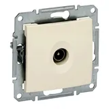 Розетка ТВ Schneider Electric Sedna, TV коннектор проходной, бежевый