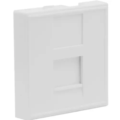 Розетка DEC RJ45 UTP кат.5e, 2мод., бел. (45х45мм), серия (тип) DEC