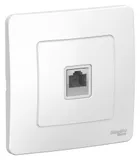 Розетка компьютерная Systeme Electric Blanca, скрытой установки RJ45, кат.5E, белый
