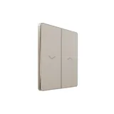 Выключатель Systeme Electric Infinity, для жалюзи скрытой установки (250В, 10А), Песчаный берег