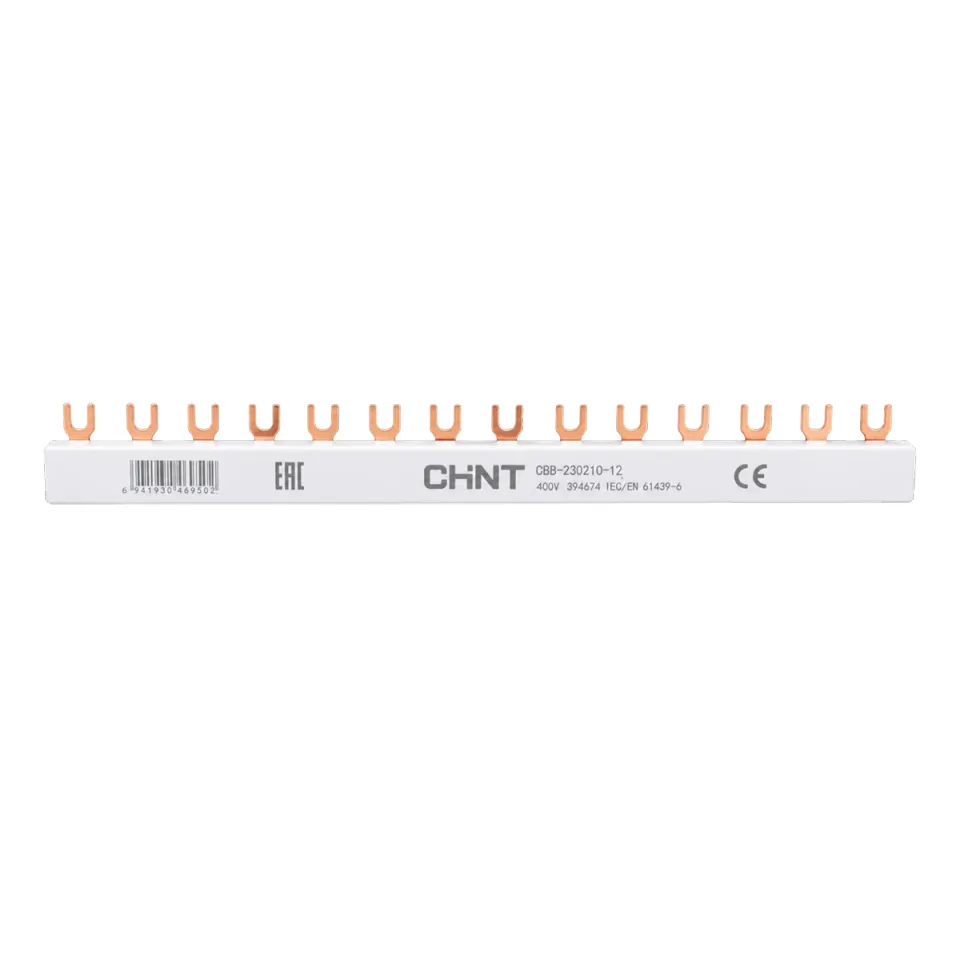 Шина соединительная типа FORK 3P, 63А, 12 модулей (R)