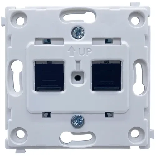 Механизм компьютерной розетки RJ45 2-я Cat.6/ClassE-8/8, серия DA