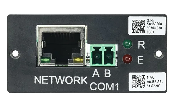 Адаптер сетевой Kehua Network Adapter, внутренний, совместим с сериями ИБП KR11 Plus, KR11-J Plus, KR-RM 1-3kVA