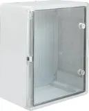 Щит навесной пластиковый ЩМП-П (500х400х180) с монтажной панелью, прозрачная дверь, IP65, COMET