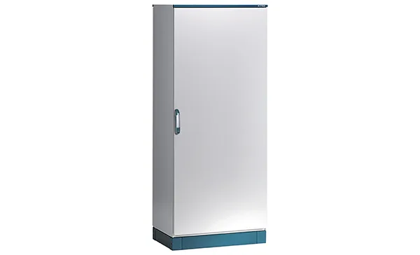 Щит EMOX моноблочный 2000x800x500мм (ВxШxГ) с монтажной панелью, RAL7035, IP66