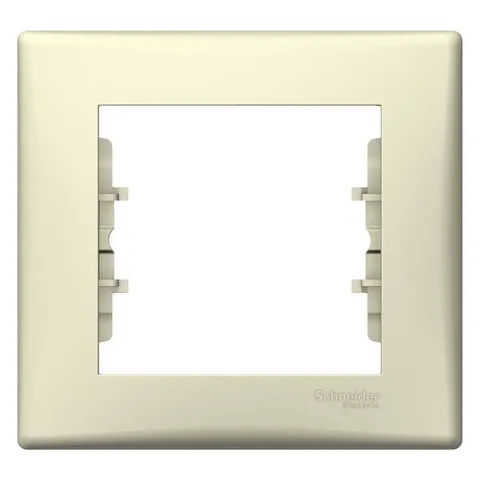 Рамка Schneider Electric Sedna, одиночная, бежевый