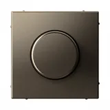 Диммер (светорегулятор) Systeme Electric ArtGallery, накладка для светорегулятора, мокко