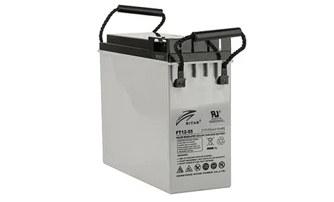Батарея аккумуляторная Ritar FT12-55, F11(M6), 12V/55Ah, 230x291x106 HxLxW, 18kg, 12 лет