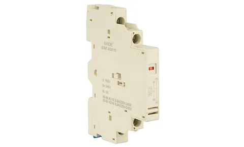 Блок-контакт сигнальный+вспом. SDM7-AD0110, 1NC+1NO, 0.3A(240V AC15)/1A(24V DC13), боковой монтаж справа, для SDM7-32