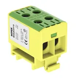 Клемма Morek OTL35-2 желто-зеленая, 2xAl/Cu 2,5_35mm², 135(CU)/120(AL)A на клемму, 1000V, винтовые зажимы
