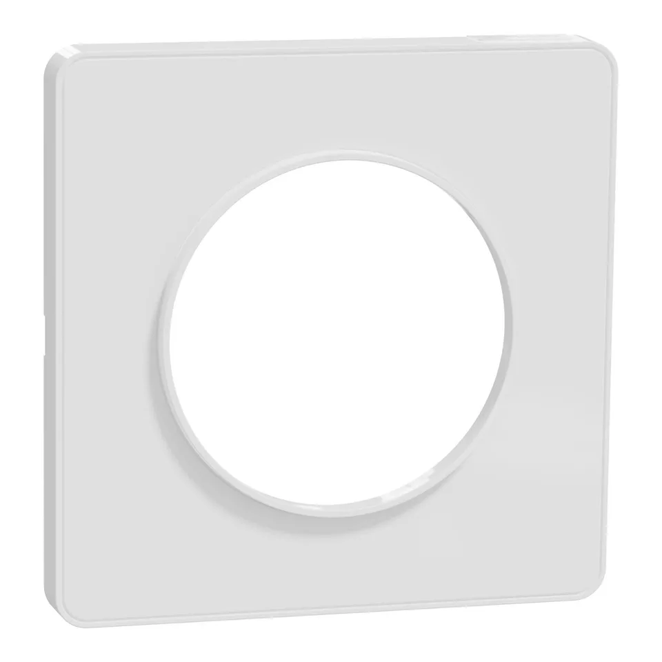 Рамка 1-постовая Schneider Electric Odace S520802, белый