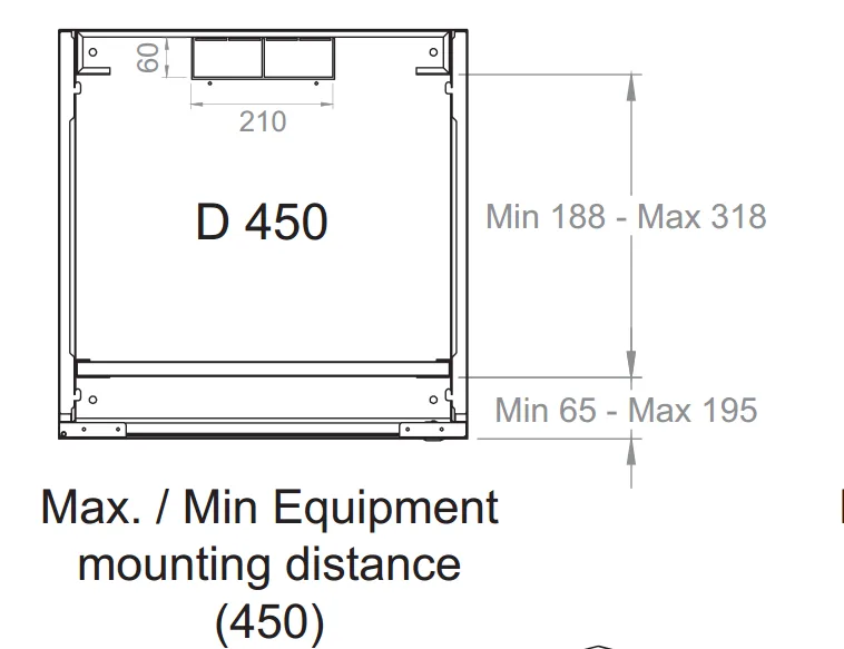 Щит телекоммуникационный 19", 6U, ВxШxГ 367x600x450мм, PROlineB, навесной, дверь стекло с перфор. по бокам, черный