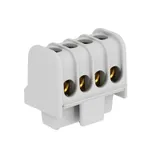 Клемная колодка KL-T 06-16 для коробок Т100-350, 4х6...16мм², 400V, серый, полиамид