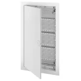 U36FSW IT PL, Щит встраиваемый мультимедийный, 3 ряда, белая дверца, IP40