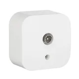 Quteo - Розетка TV простая 1.5dB (белый)