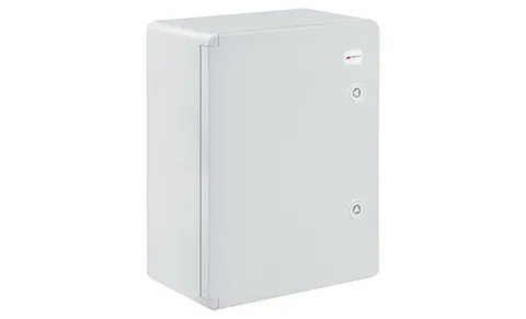 Щит навесной 400X300X170мм (ВхШхГ) с монт. панелью 345X235мм (ВхШ), с комплектом крепления на стену, дверь глухая, IP65, поликарбонат
