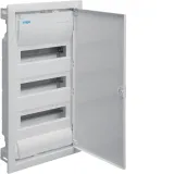 Щит встраиваемый VU36AT Hager Volta, 3 ряда, 36 (42) мод., металл. дверца, IP30, QuickConnect