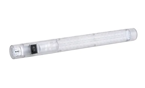Светильник светодиодный TLL, 5W, 48-265VAC, 400Lm, с выкл, крепление винтами, 351х32мм, пружинная клемма