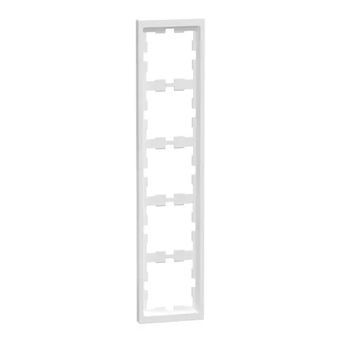 Рамка Schneider Electric D-Life, 5-постовая, бел. лотос