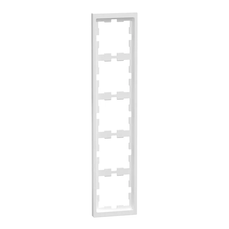 Рамка Schneider Electric D-Life, 5-постовая, бел. лотос