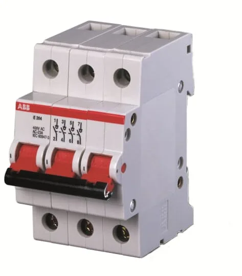 Выключатель нагрузки E203/100r, 3P, 100A, 10kA, 3M