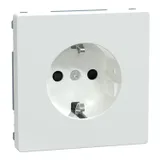Розетка Schneider Electric D-Life, 16А с з/к и шторками, бел. лотос